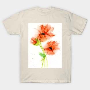 Poppies in my Garden T-Shirt